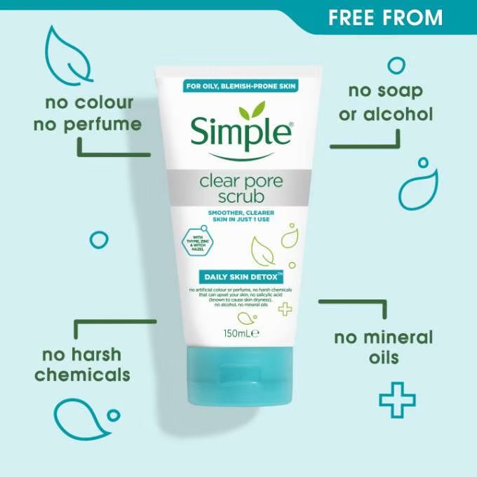 Simple Clear Pore Scrub